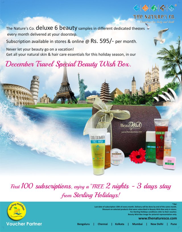 TNC's Travel Special Beauty Wish Box Img2